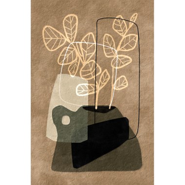 Line art Bloemen 
